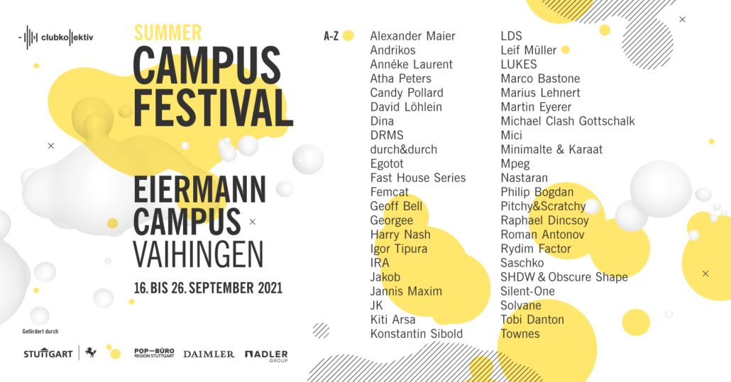 Summer Campus Festival – Club Kollektiv Stuttgart .